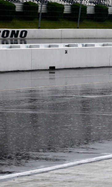 IndyCar race at Pocono postponed due to rain